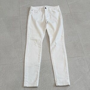 Women’s  Slim Fit White Jeans